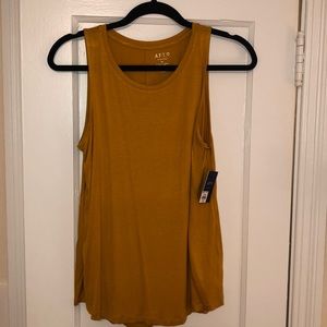 Apt 9 brand new mustard tank top